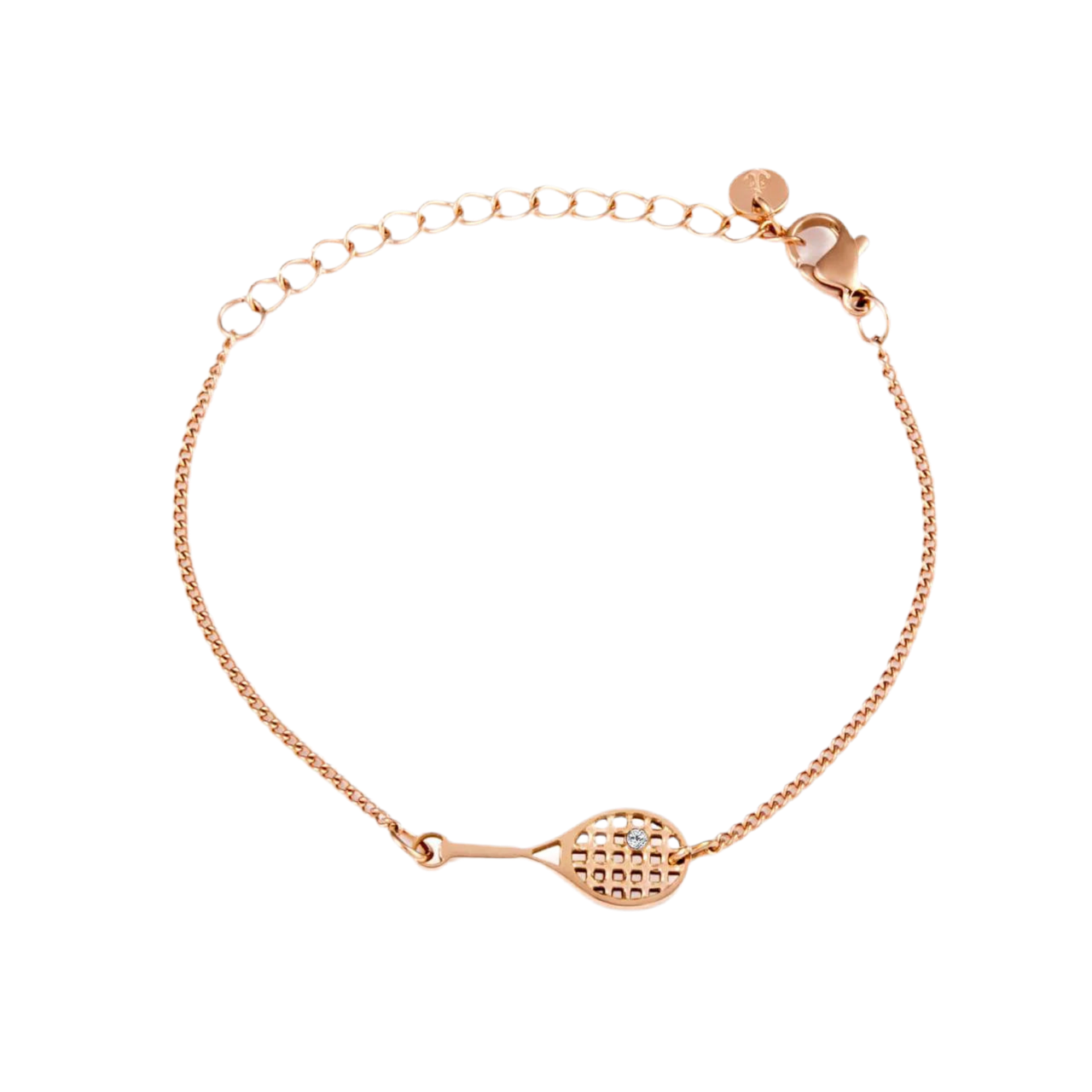 Tennis Chain Armband Rosé