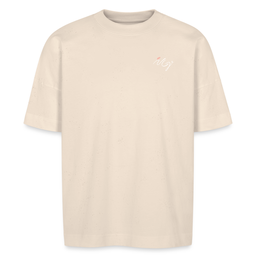 „Happiest On The Court“ Tee NEU - Naturweiß