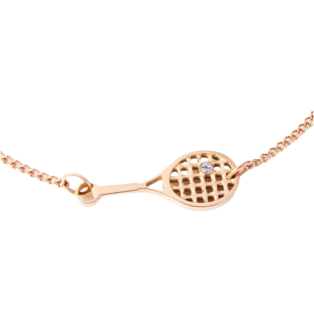 Tennis Chain Armband Rosé