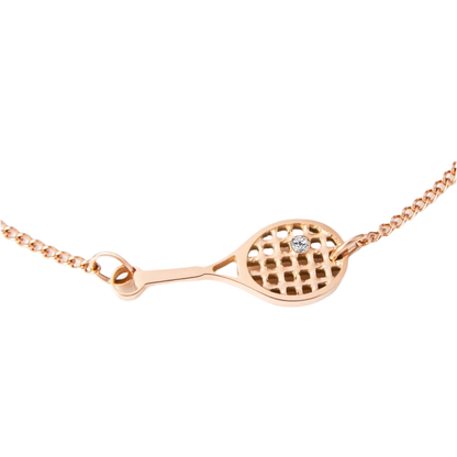 Tennis Chain Armband Rosé