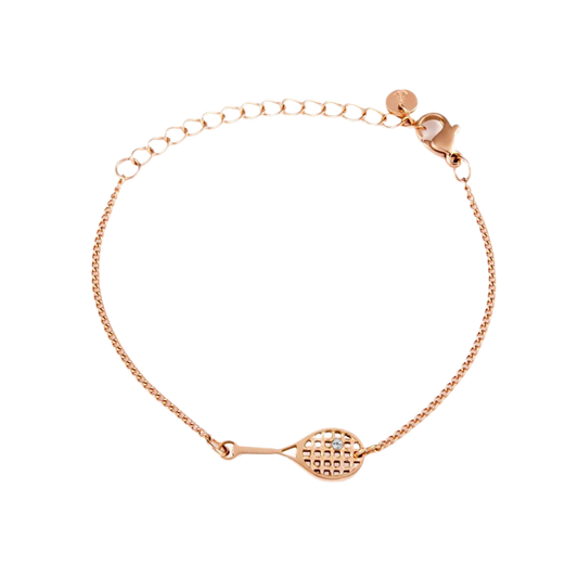 Tennis Chain Armband Rosé